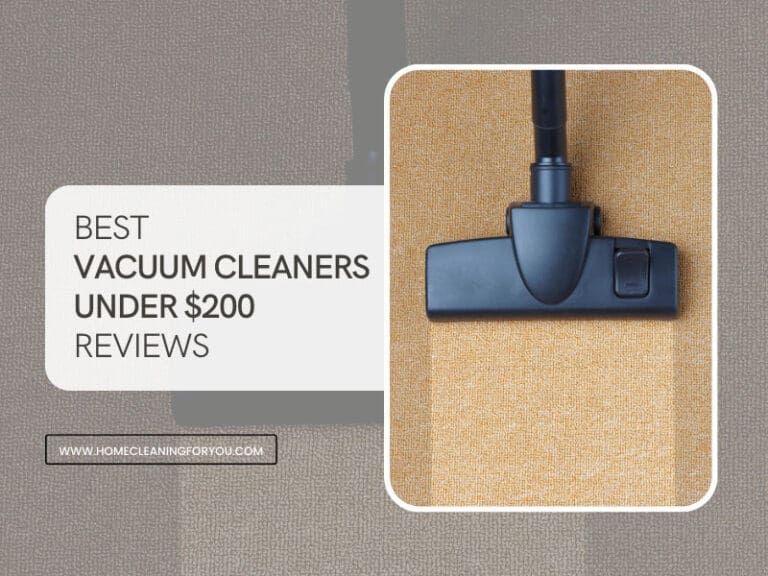 Best Vacuum Cleaners Under 200