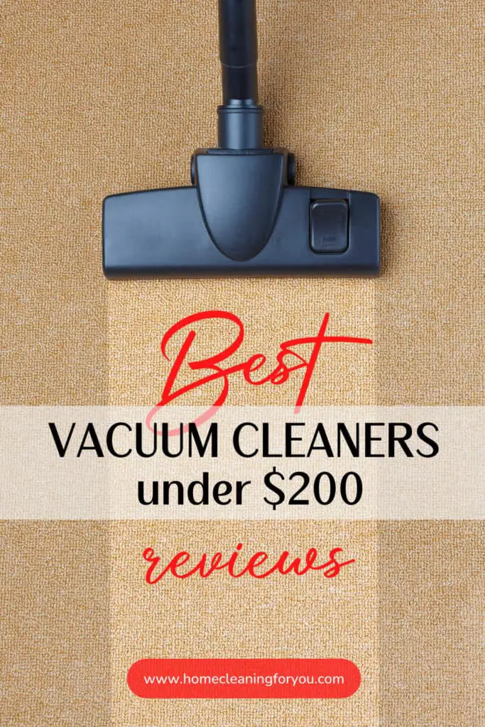 Best Vacuum Cleaners Under 200