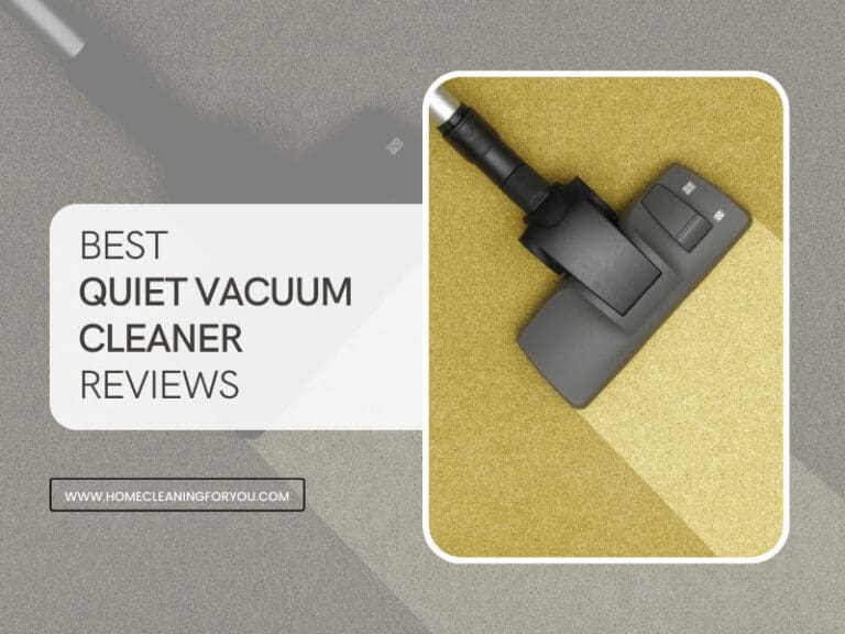 Top 12 Best Quiet Vacuum Cleaner Reviews 2024