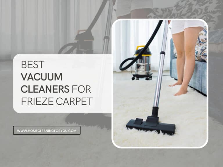 Top 12 Best Vacuum Cleaners for Frieze Carpet 2024