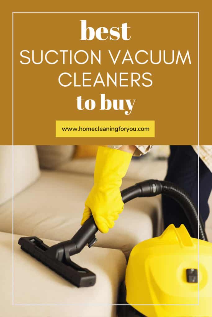 Best Suction Vacuum Cleaners