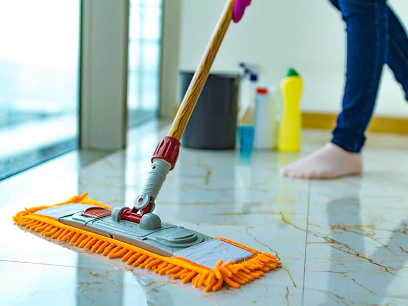 best mop for cement floors