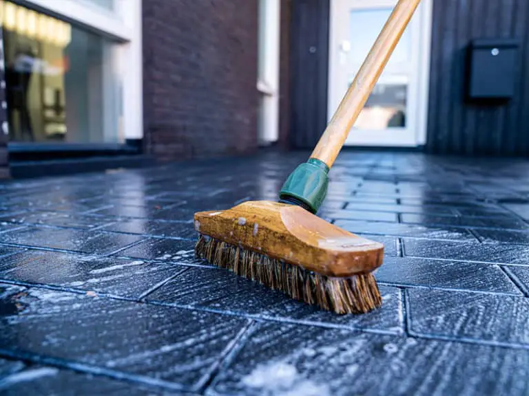 homemade concrete floor cleaner