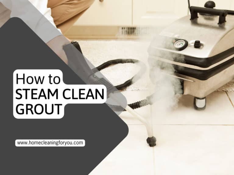How To Steam Clean Grout