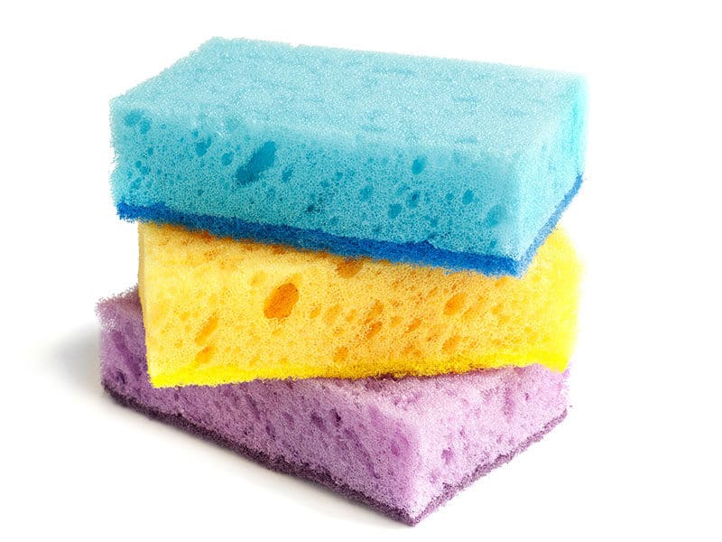 Sponges Washing