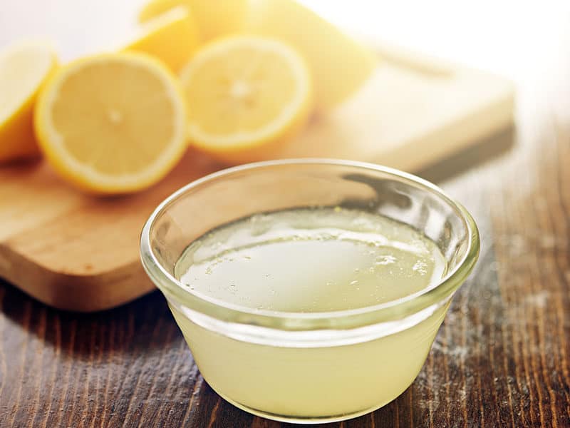 Squeezed Lemon Juice