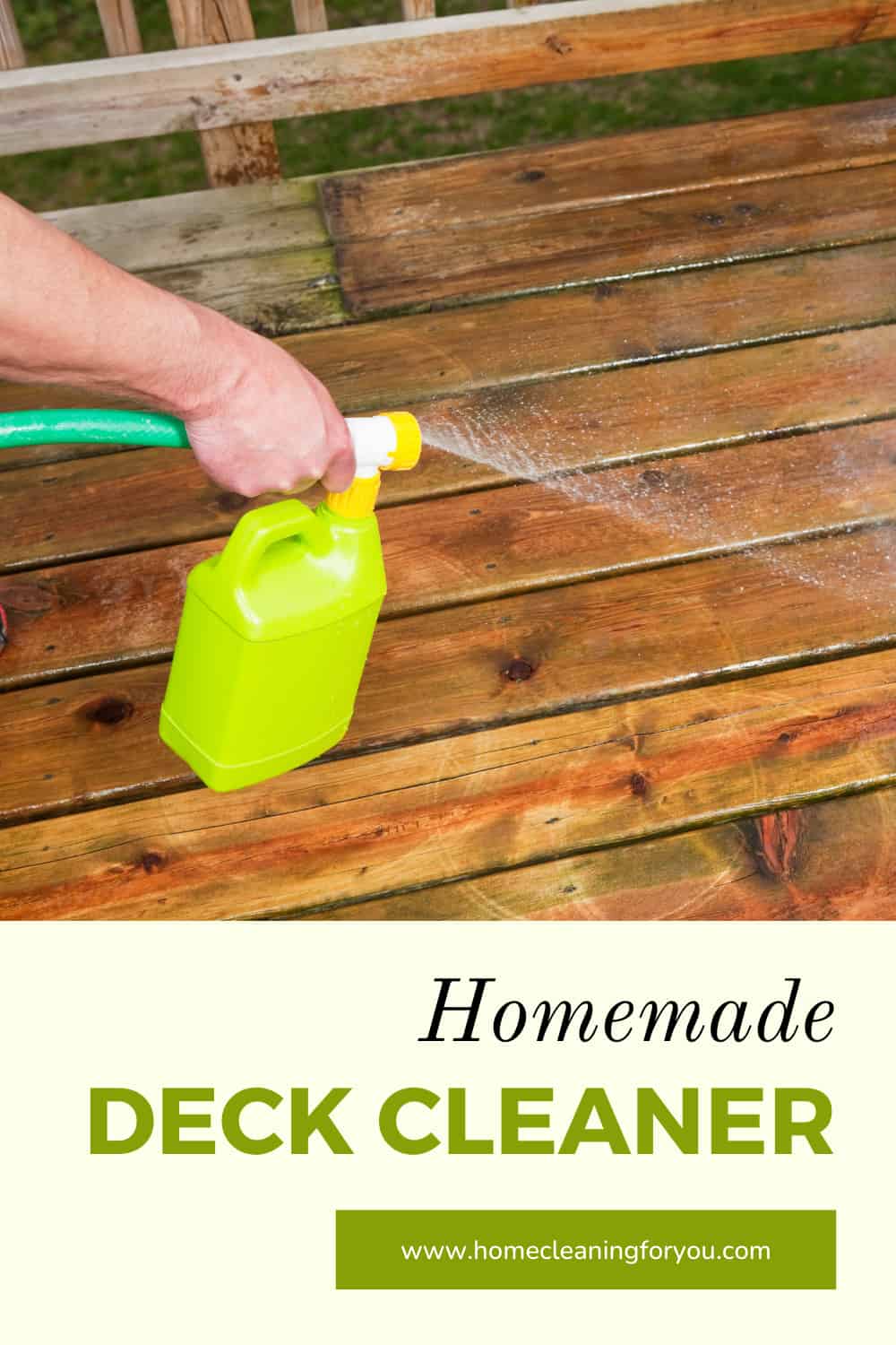Homemade Deck Cleaner Your Complete Walkthrough 2024