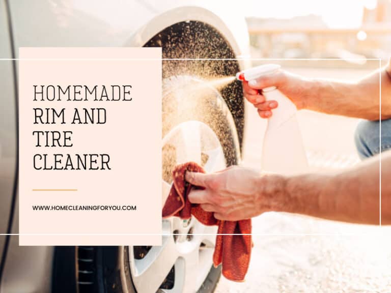 Homemade Rim And Tire Cleaner: All-Rounded Guideline