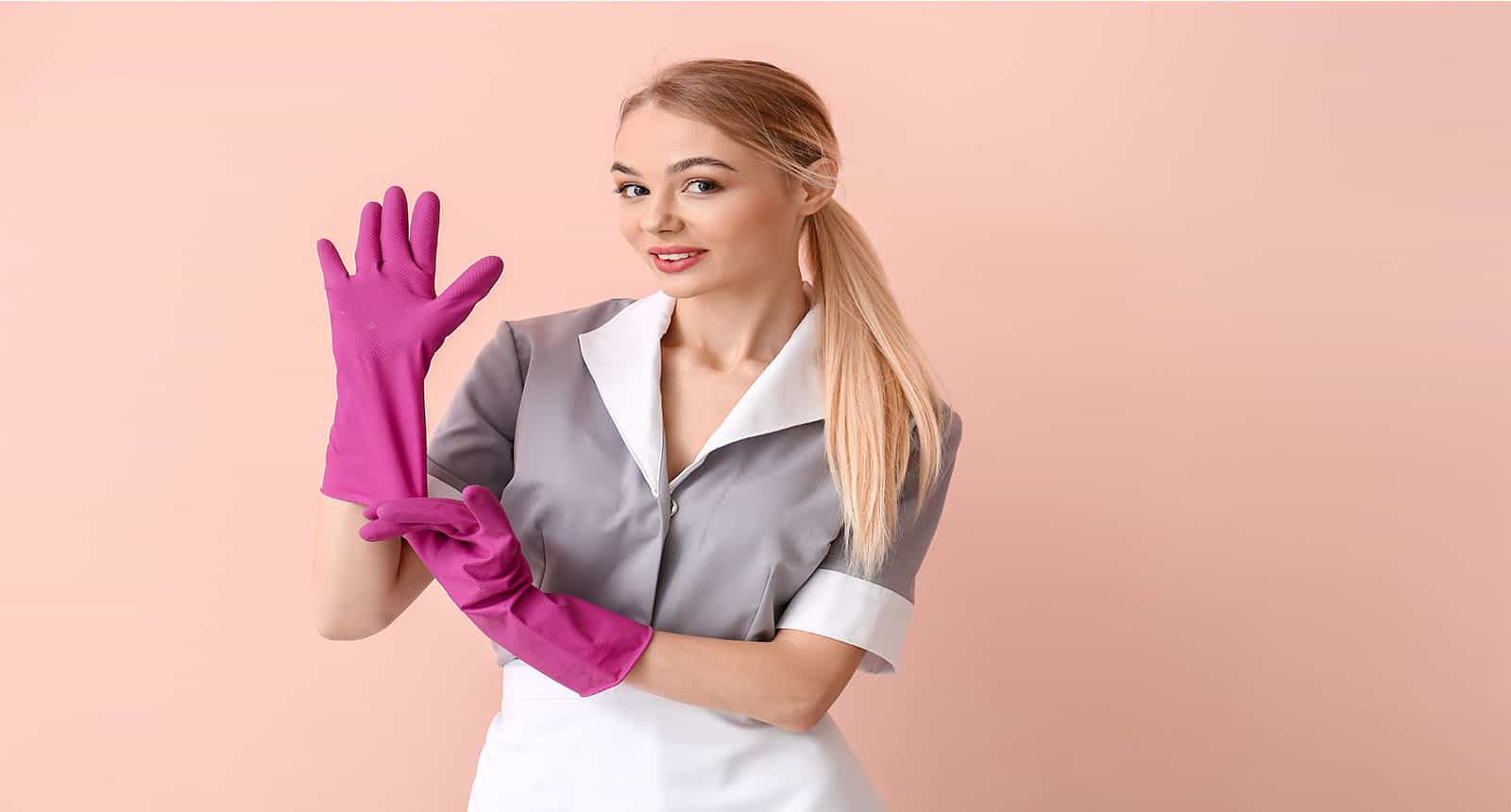 Your Hands While Cleaning