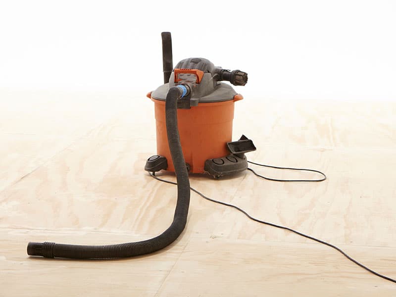 can you use shop vac for carpet