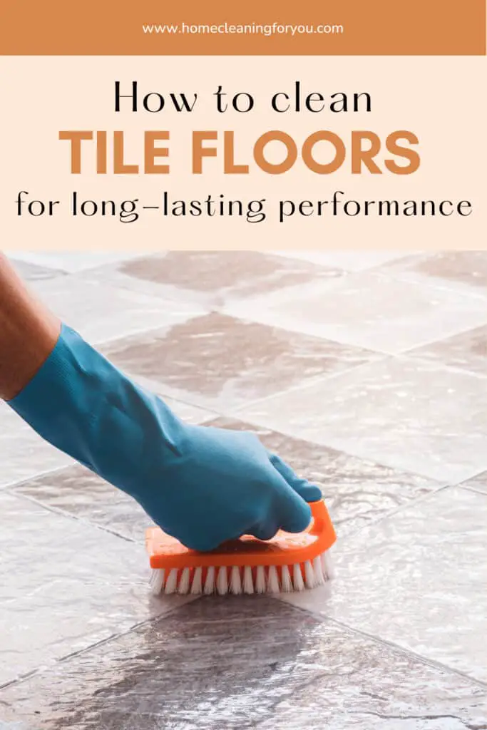 How to Clean Tile Floors