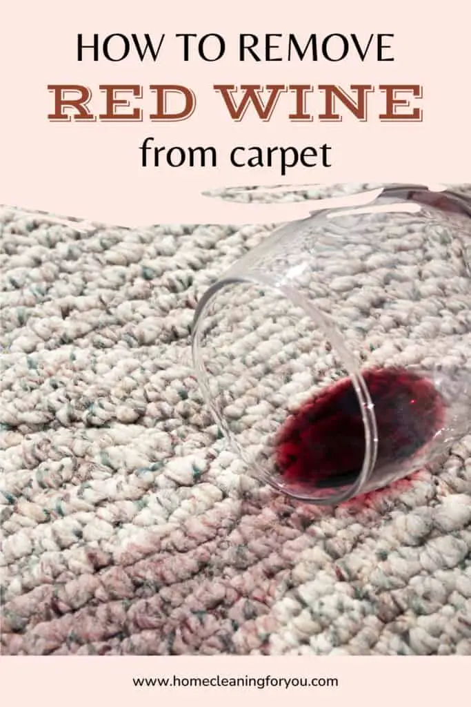 How To Remove Red Wine From Carpet