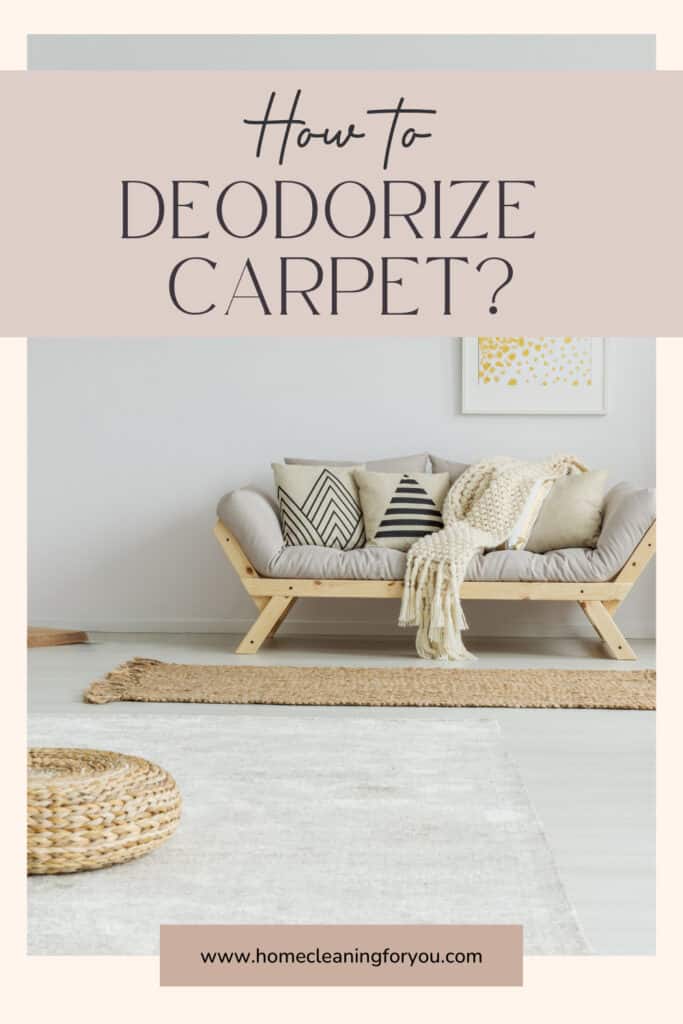 How To Deodorize Carpet