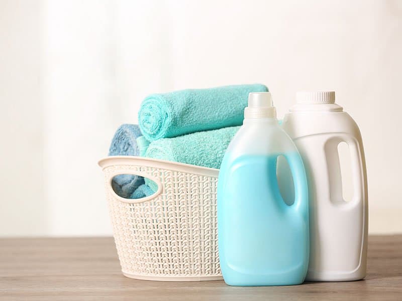 Basket Clean Towels Detergents