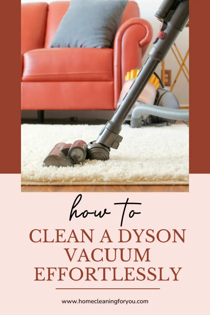 Clean Dyson Vacuum