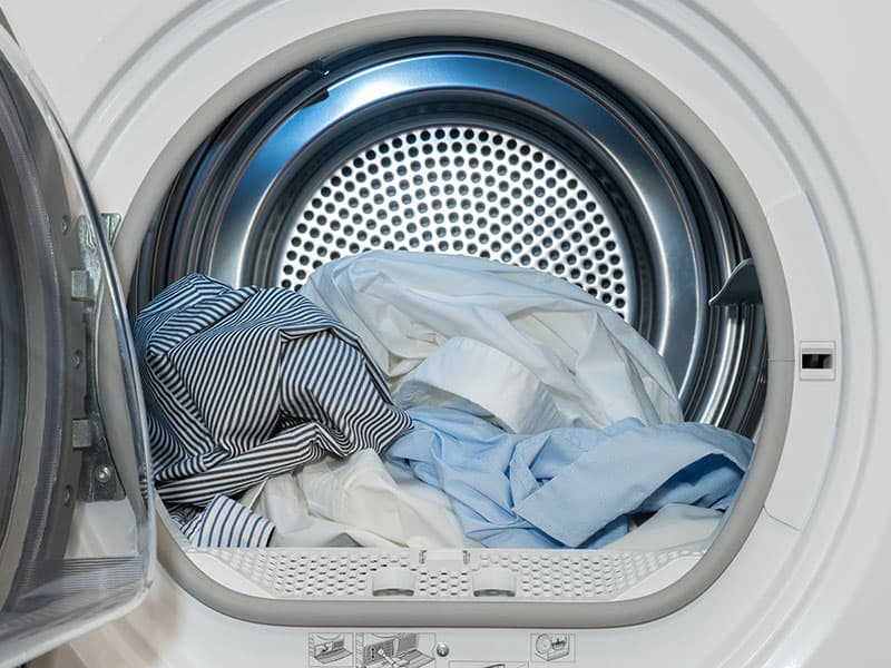 Clothes Dryer Washed