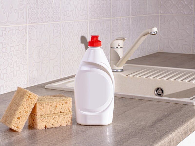 Dishwashing Liquid Clean Stains
