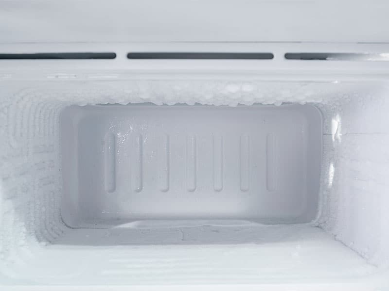 Freezer Refrigerator Ice Buildup