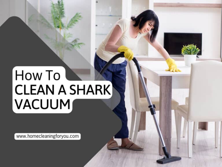 How To Clean A Shark Vacuum