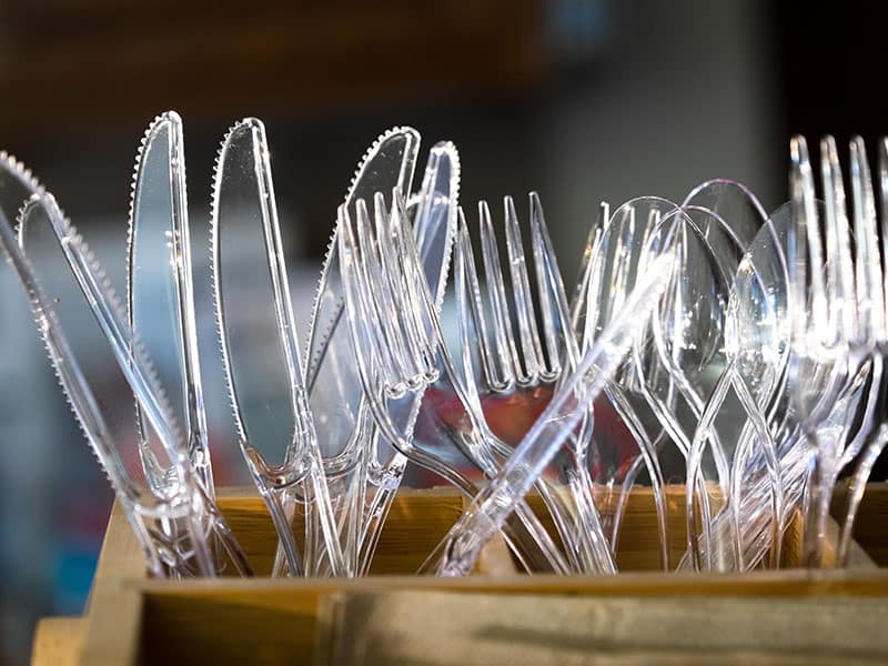 Plastic Knives Forks Spoons