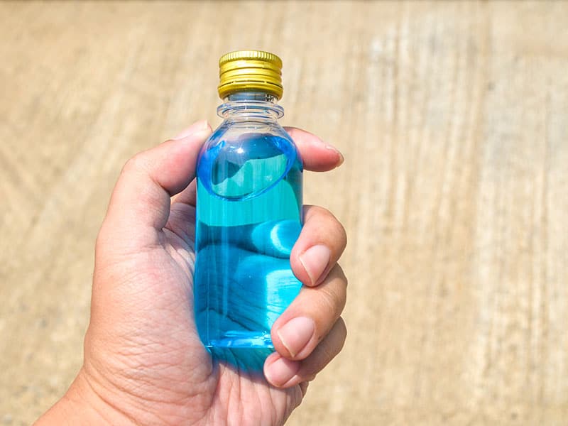 Rubbing Alcohol Ethanol Bottle