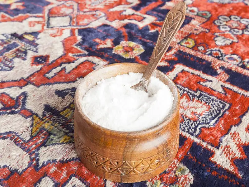 Sea Salt in Wooden Bowl