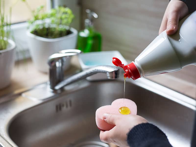 Dishwashing Is A Safe Cleaner