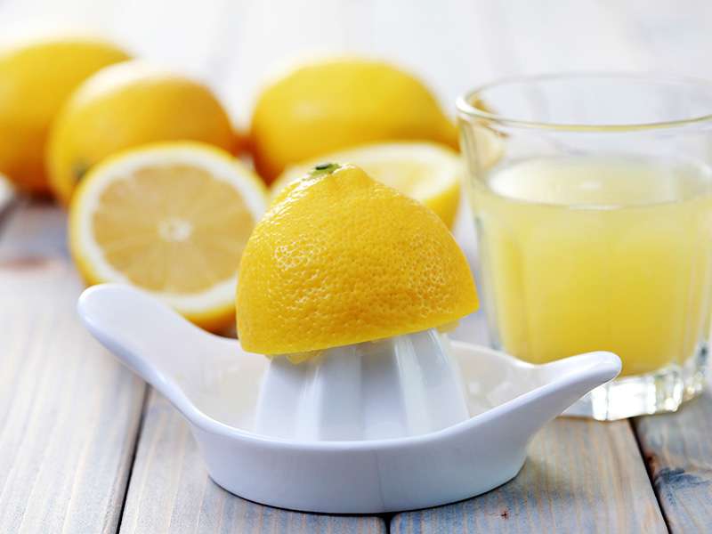 Acid in Lemon Juice
