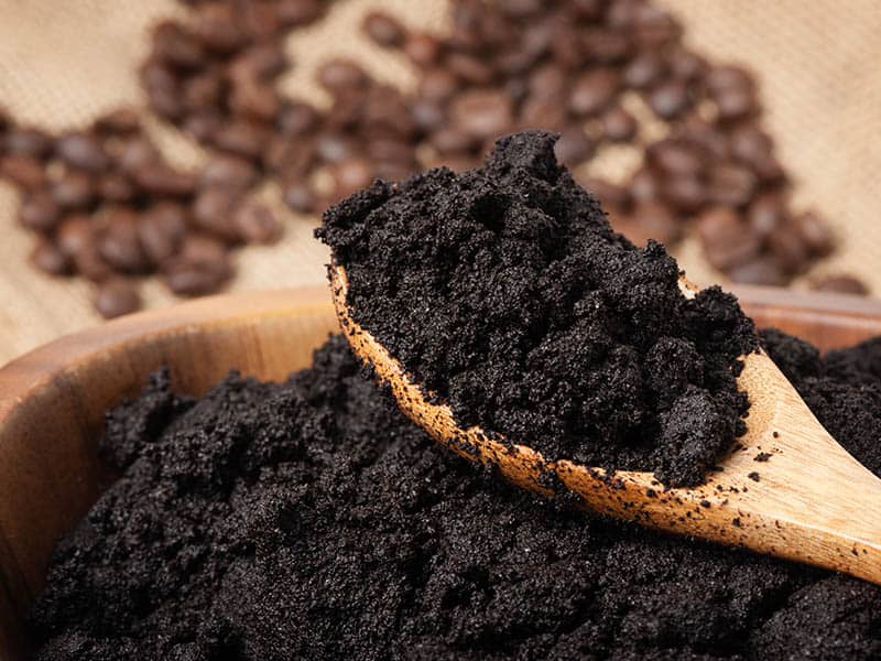 Coffee Grounds Save Smell Drawer