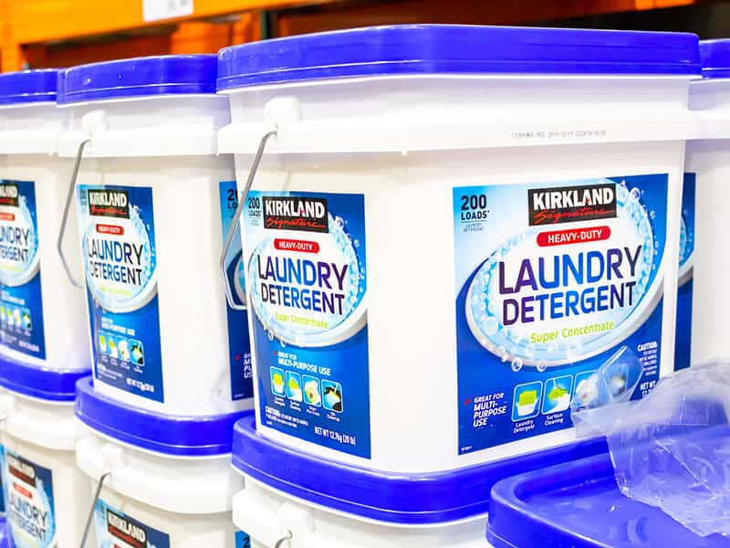 Heavy Duty Laundry Detergent Method