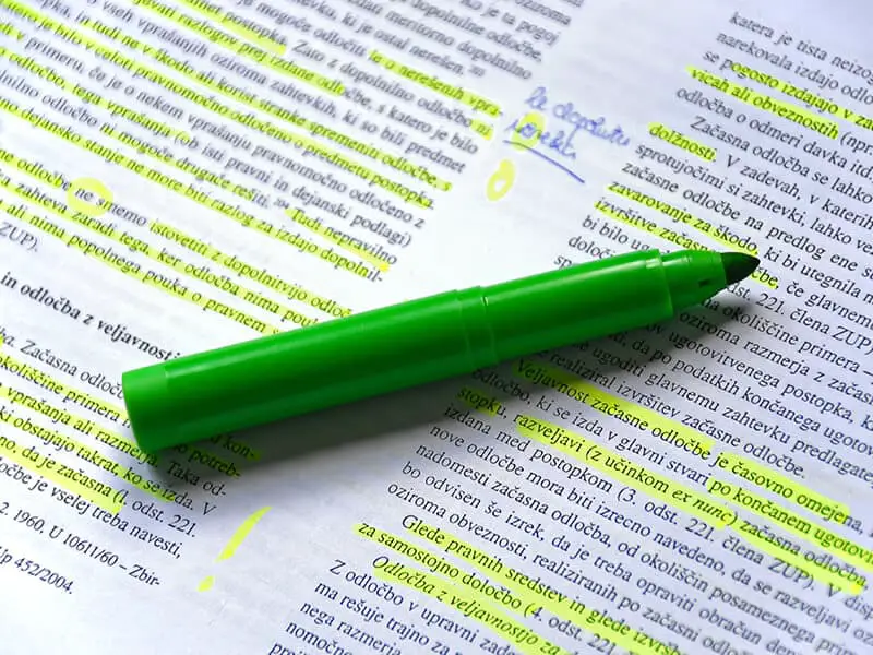 Highlighter Marker