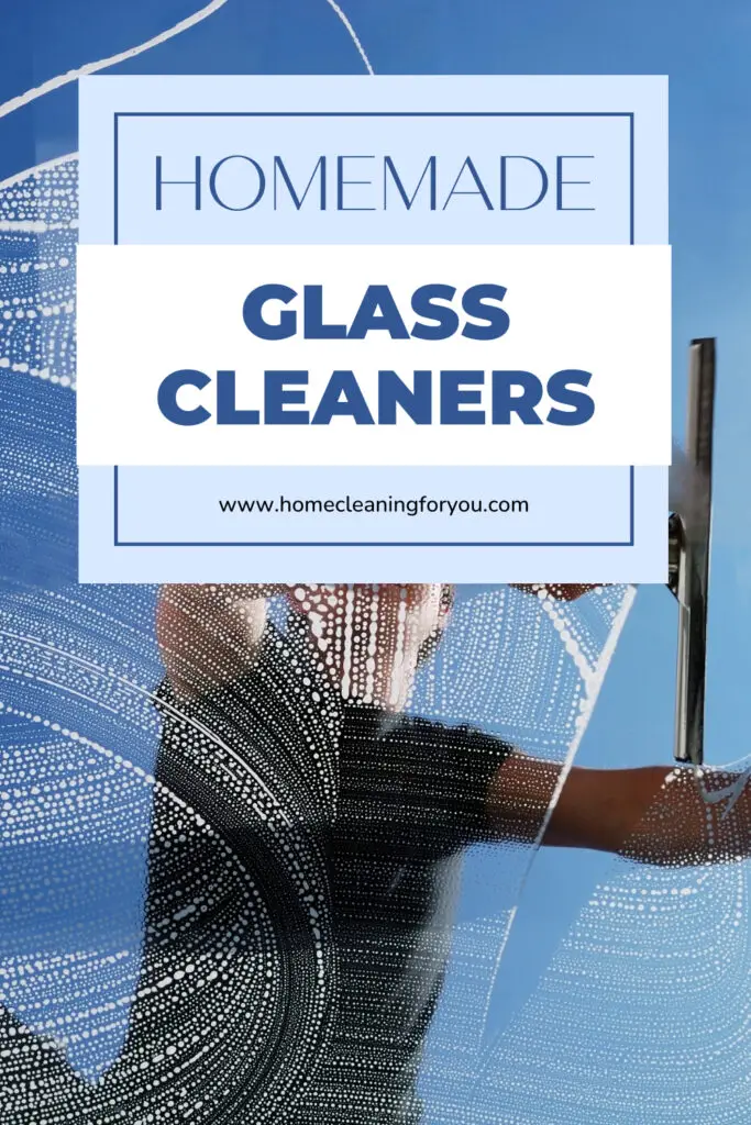 Homemade Glass Cleaners