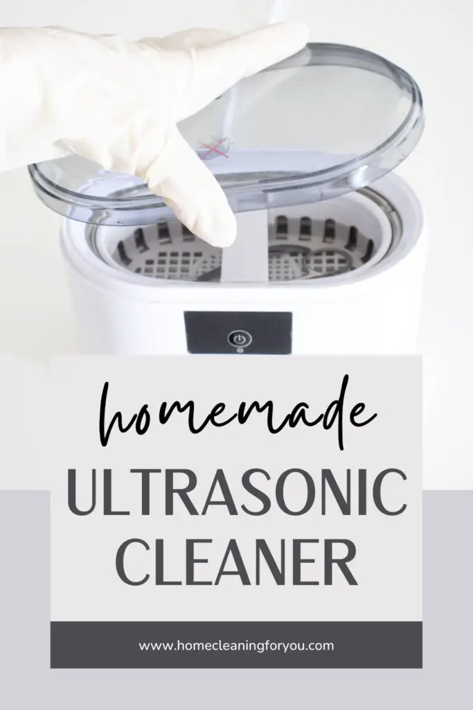 Homemade Ultrasonic Cleaner