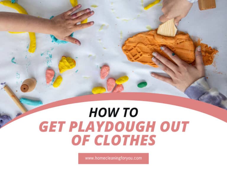 How To Get Playdough Out Of Clothes