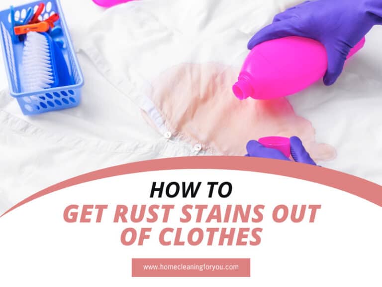 How To Get Rust Stains Out Of Clothes