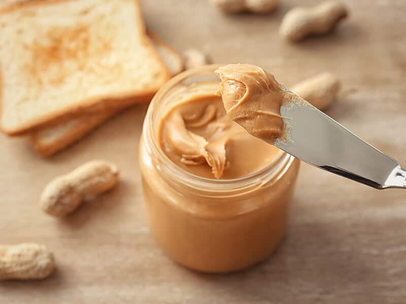 Knife with Peanut Butter