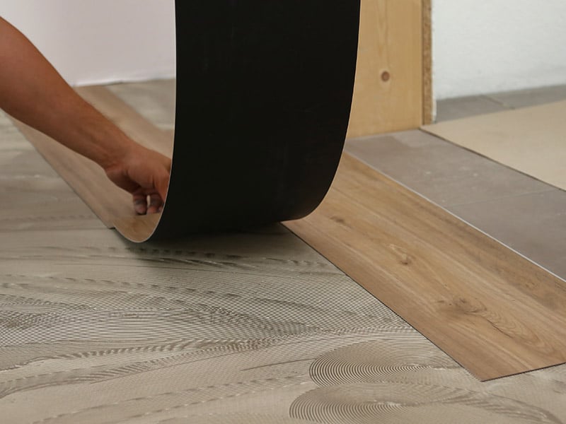 Resilient Flooring Is Fairly Easy