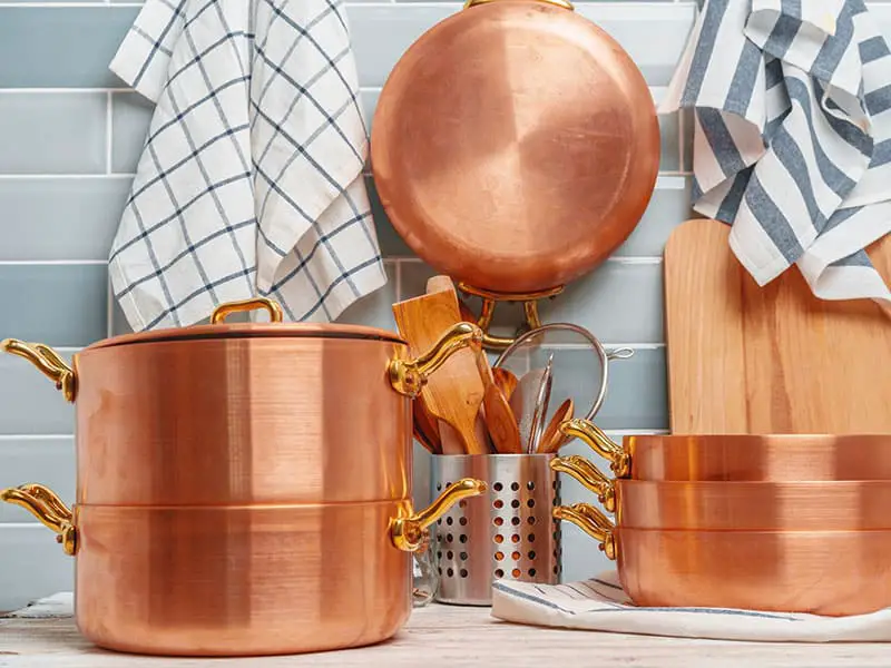 Shining Copper Cookwares