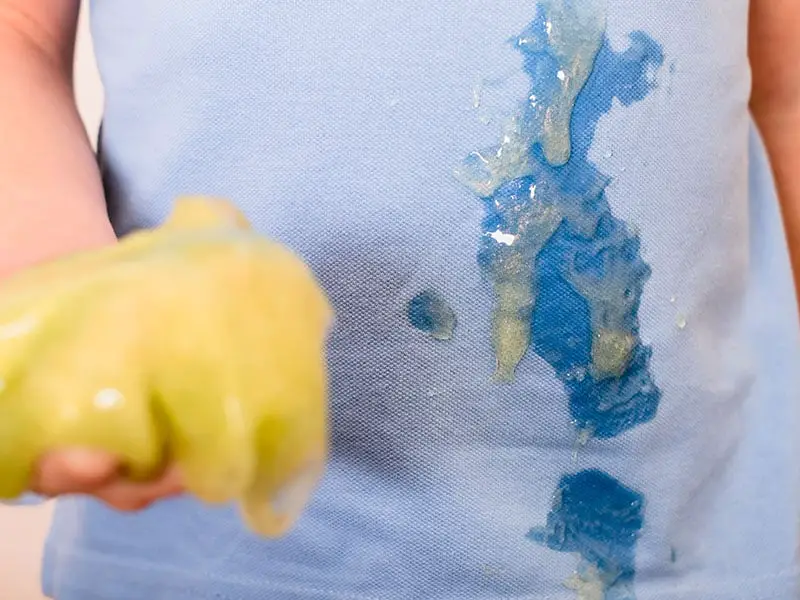 Stains Slime On Clothes