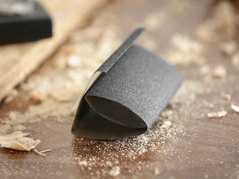 Table With Sandpaper