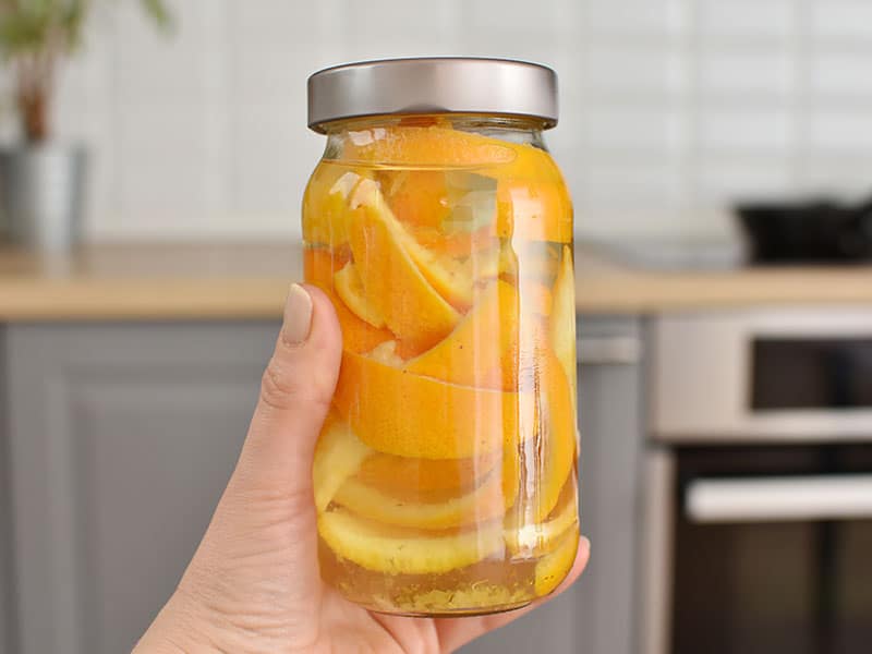 Using Infused Vinegar With Orange