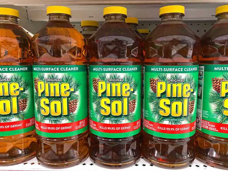 Using Pine Sol