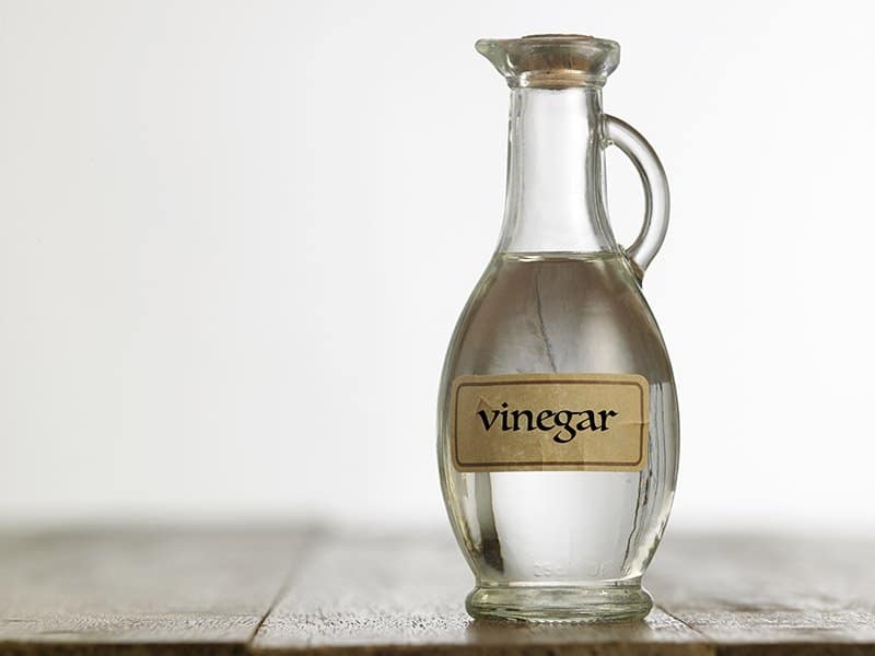 White Vinegar And Warm Water