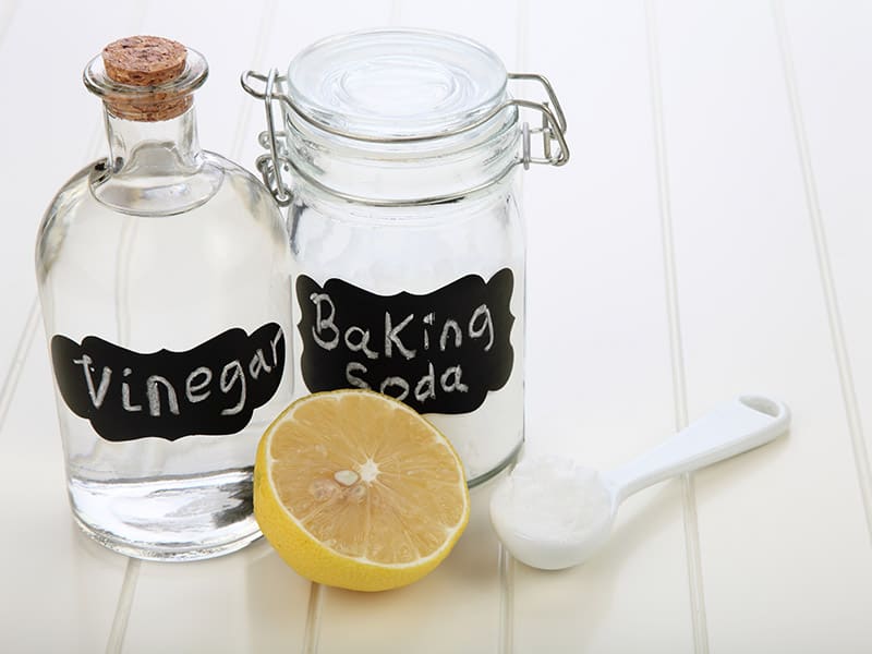 Combination Of Vinegar Baking Soda