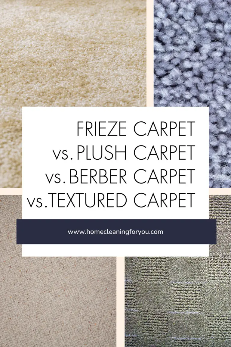Frieze Carpet vs. Plush Carpet vs. Berber Carpet vs. Textured Carpet