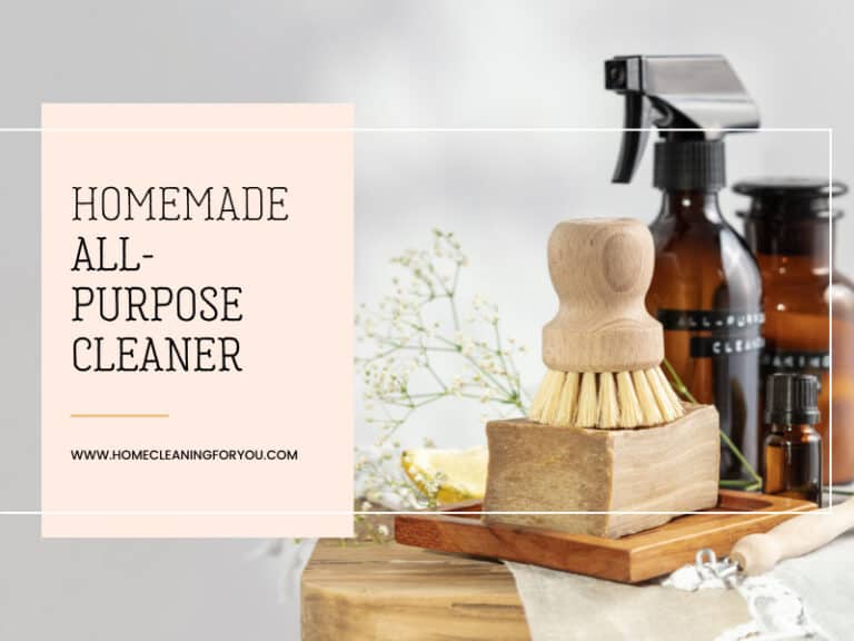 Homemade All-Purpose Cleaner – The Complete Guide 2024