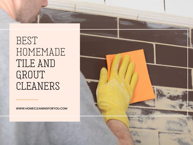 Homemade Tile And Grout Cleaners
