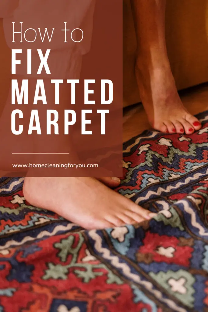 How To Fix Matted Carpet