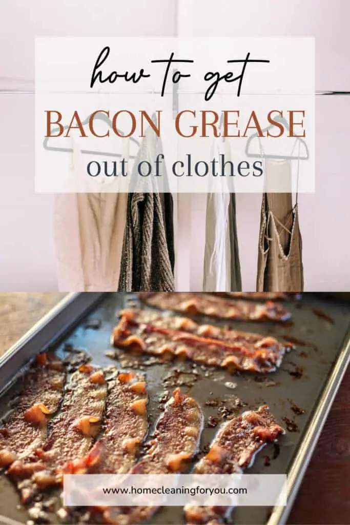 How To Get Bacon Grease Out Of Clothes