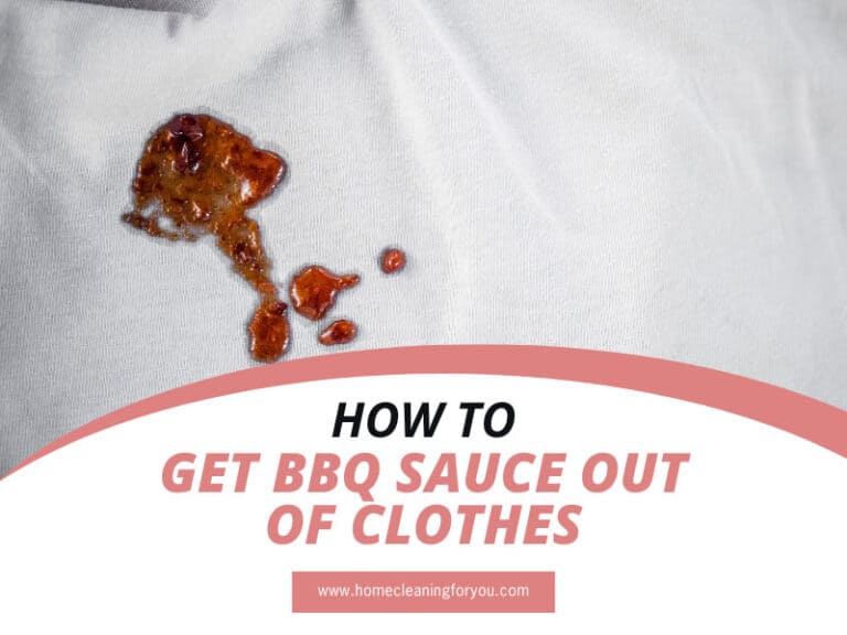 How To Get Bbq Sauce Out Of Clothes